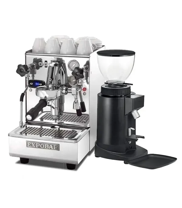 Expobar Brewtus IV Leva Multiboiler Vibration Pump & Ceado E5P