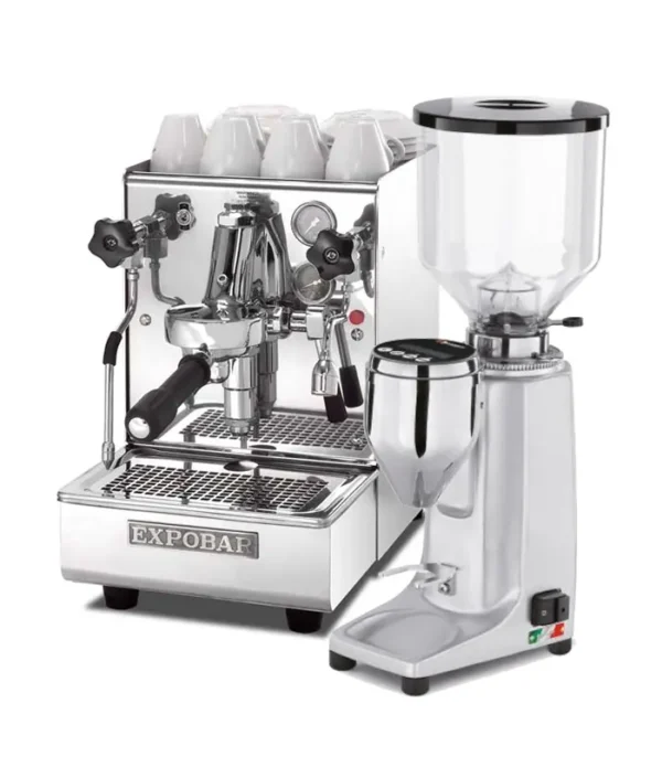 Expobar Brewtus IV Leva Vibration Pump & Quamar Q50 E