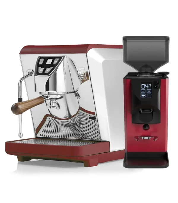 Nuova Simonelli Oscar Mood with tank Red & DUO Red